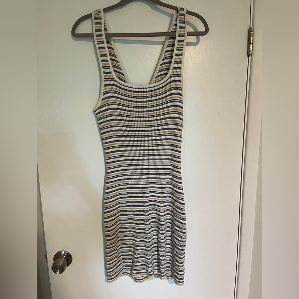 NWT Reversible Abercrombie striped knit mini dress